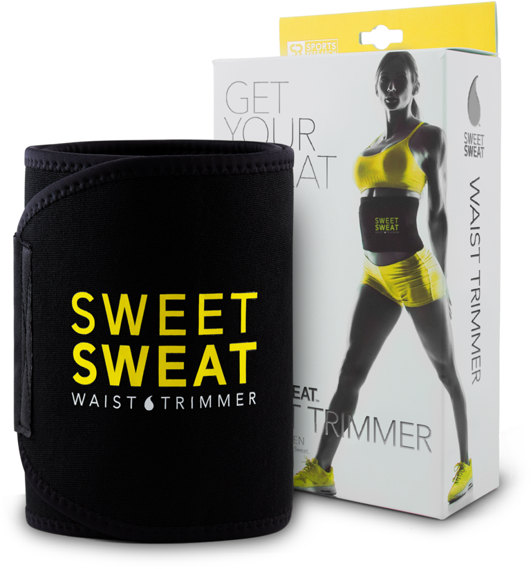 Sweet Sweat Waist Trimmer Yellow (1024x1024), Png Download