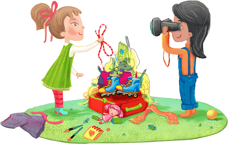 Tara's Stories - Illustration (757x501), Png Download