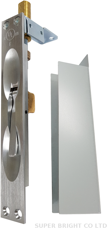 Taiwan Manual Flush Bolt, For Wood Door, Ul Listed, - Door (434x900), Png Download