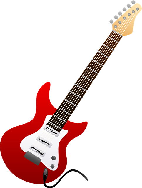 Free Photo Rock Music Electric Electric Guitar Guitar - Free Guitar Clipart (483x640), Png Download