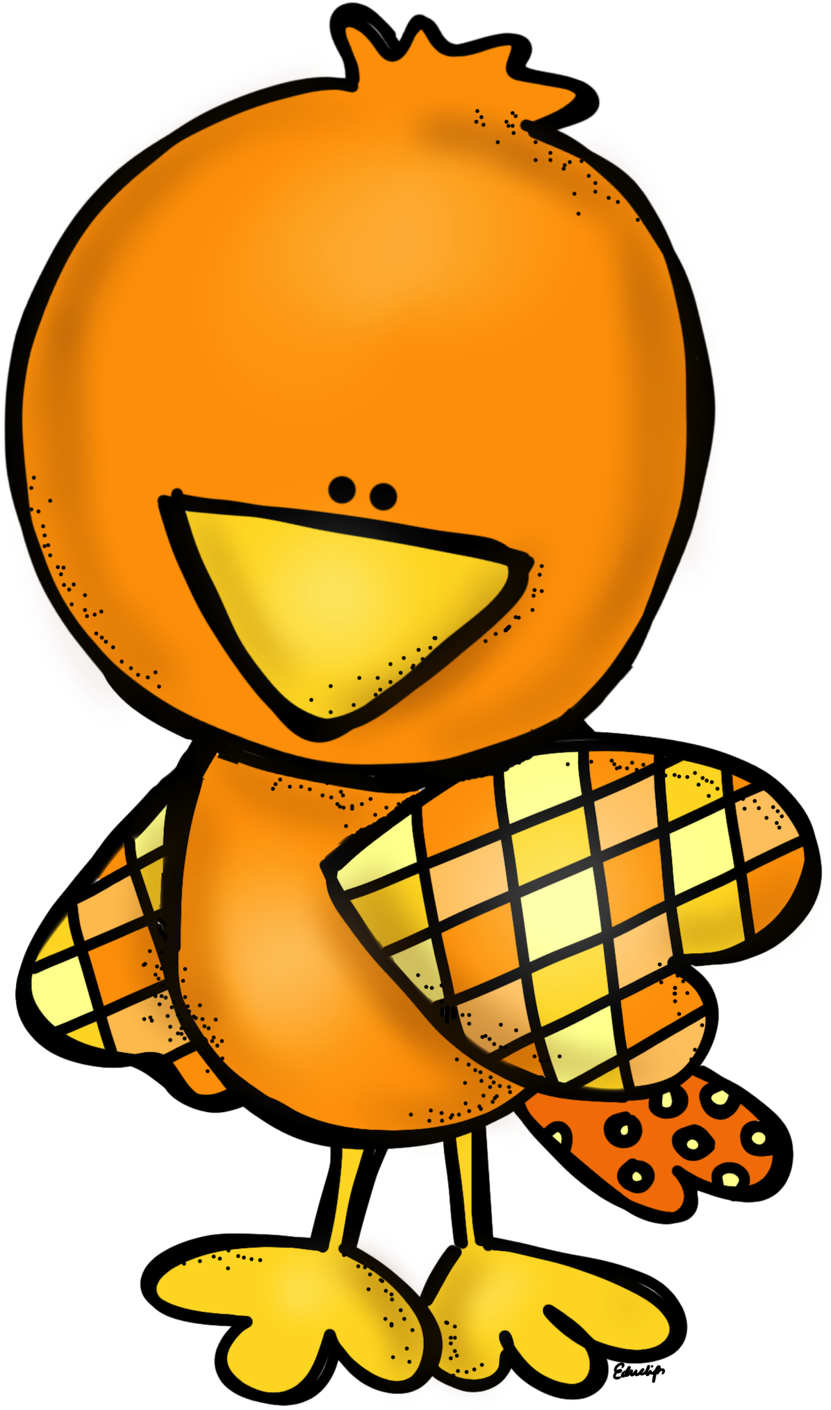 Jpg Pajaros Y Jaulas Imprimibles Pinterest Clip - Duck Clip Art Melonheadz (1800x2400), Png Download