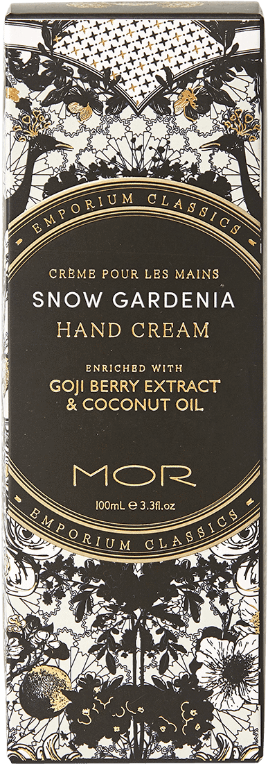 Mor Emporium Classics Snow Gardenia Hand Cream - Lotion (1000x1200), Png Download