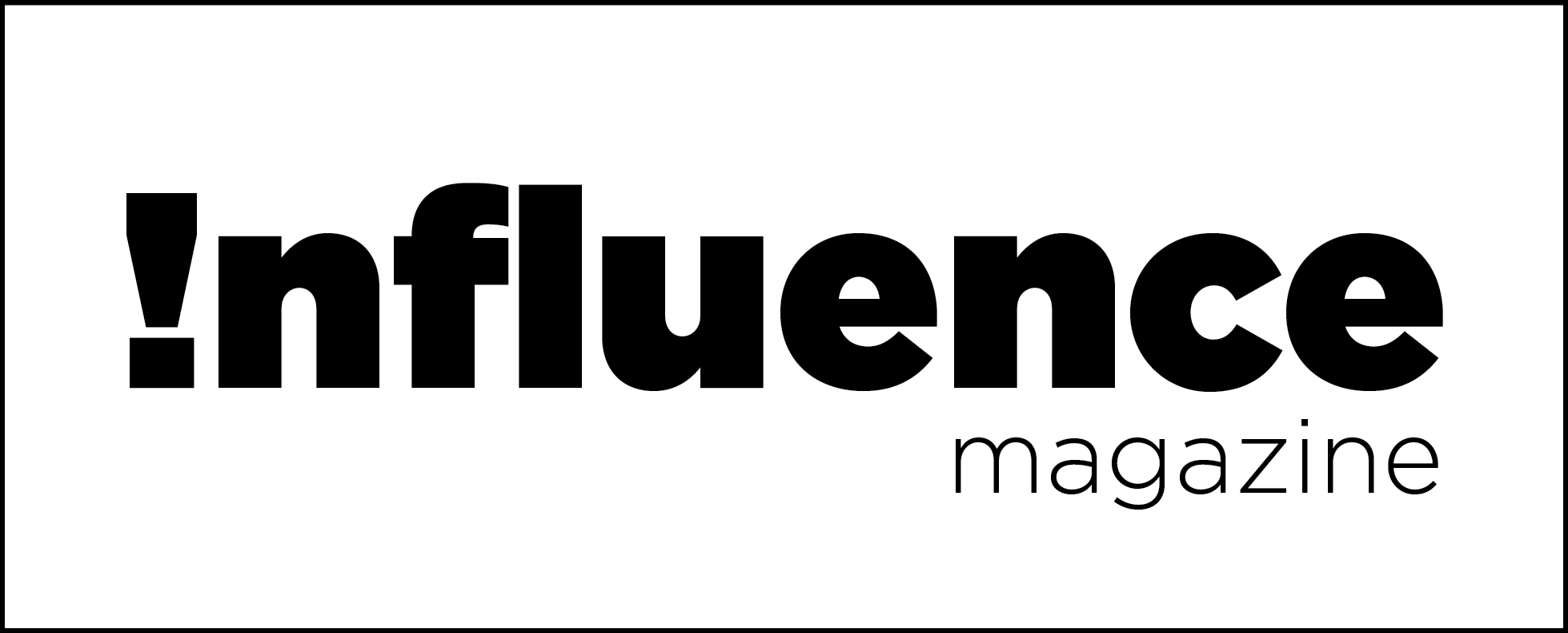 Influencemag - Black-and-white (1959x790), Png Download