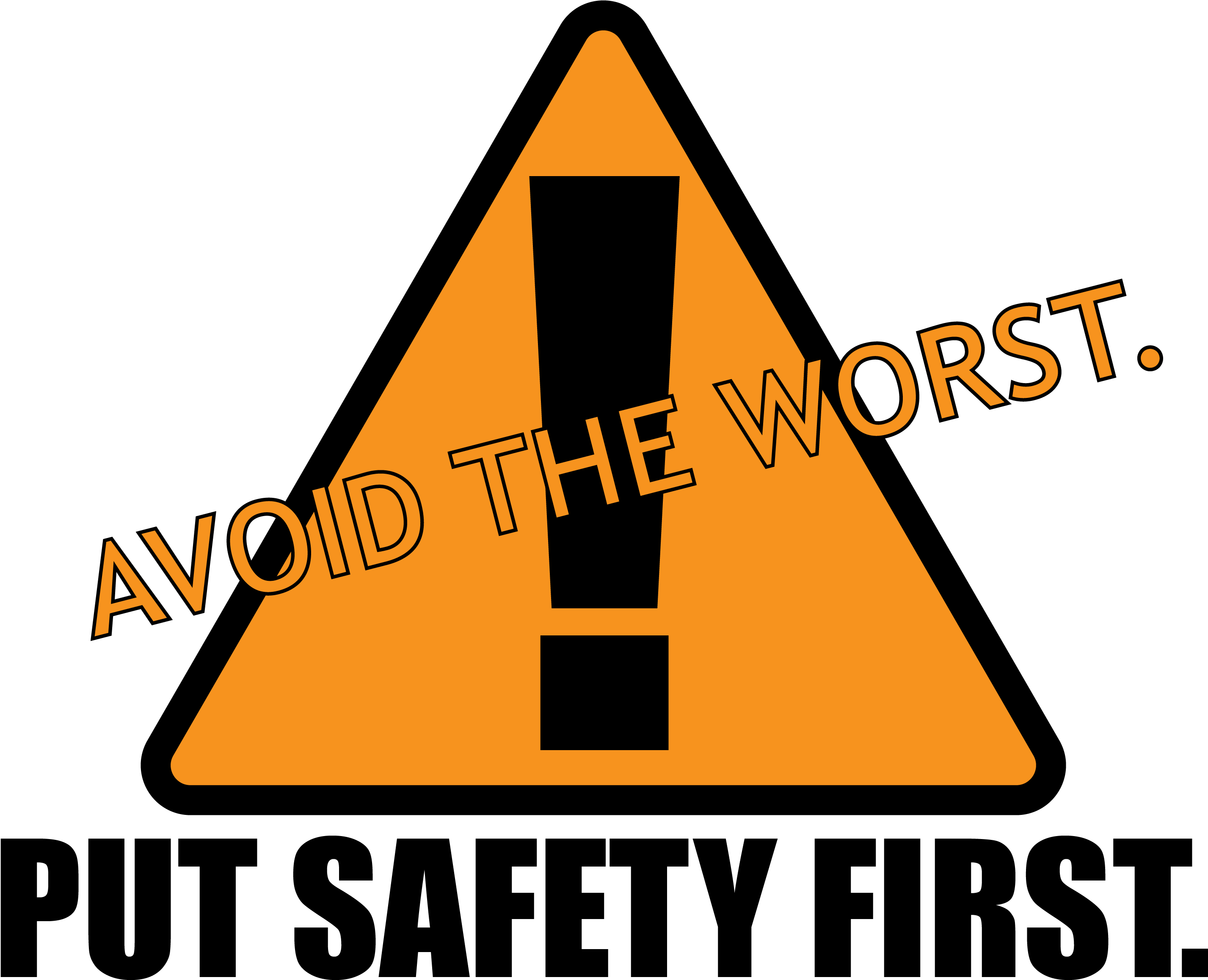 Safety First - Safety (2877x2445), Png Download