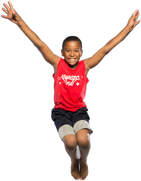 Ninja Kids Camp Florida,ninja Kids Camp Orlando,gymnastics - Jumping (558x712), Png Download