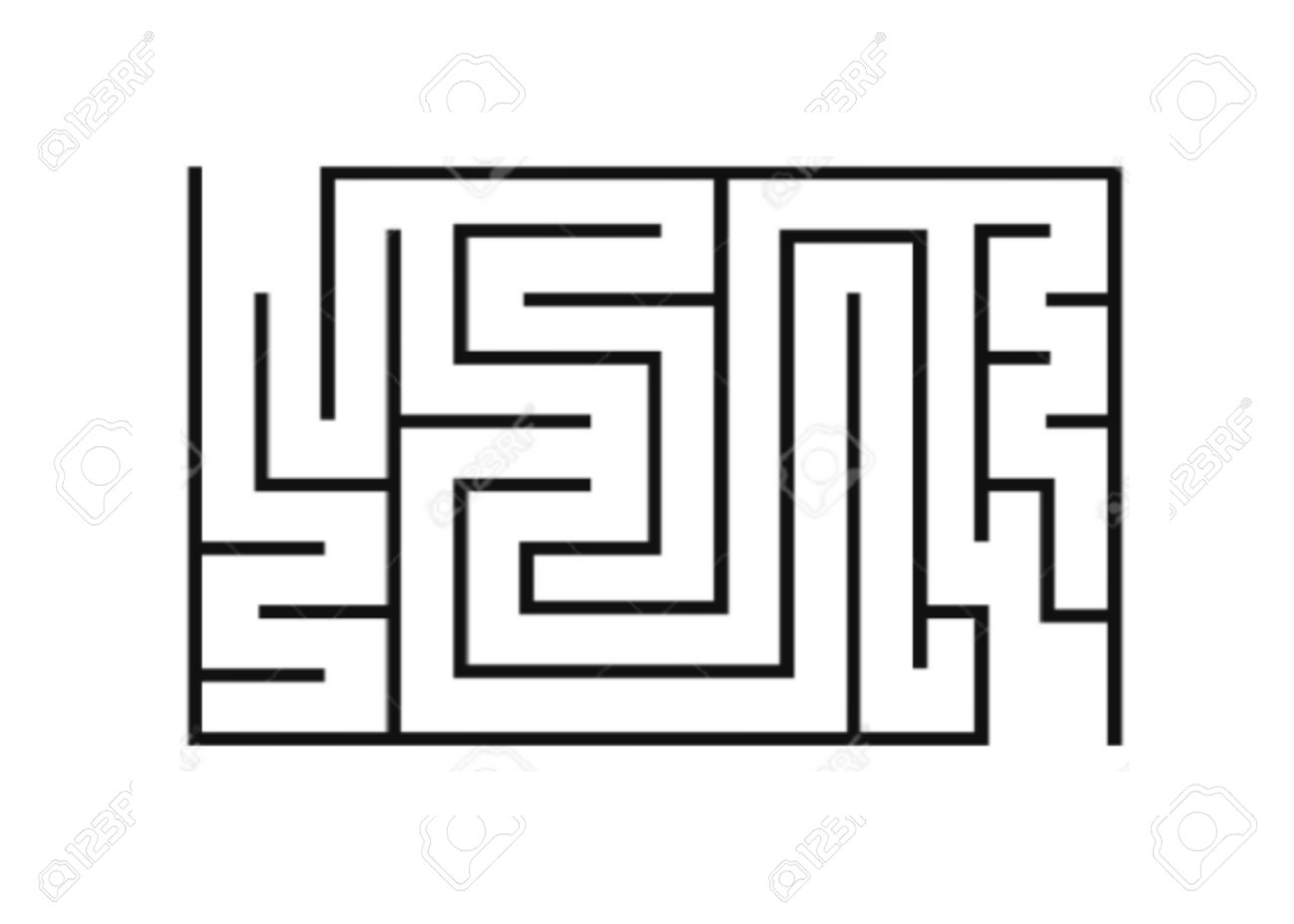 12905304 3d Render Of Maze Labyrinth (1300x928), Png Download