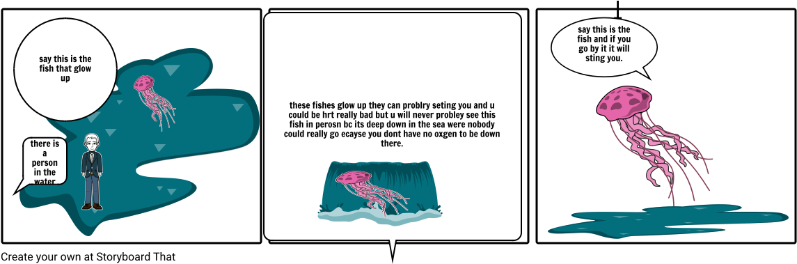 The Glow Fish - Illustration (1164x385), Png Download
