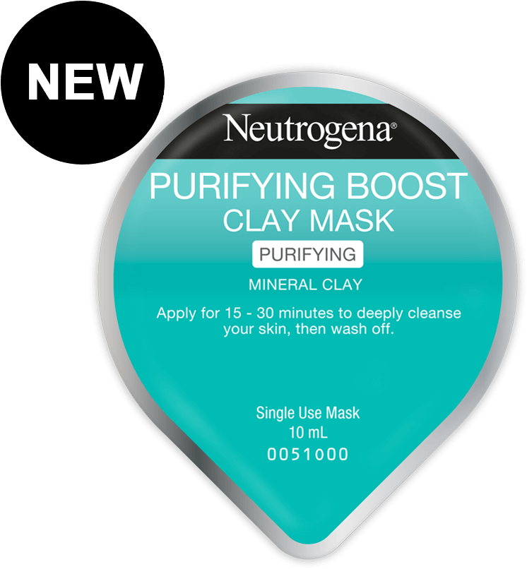 Purifying Boost Clay Mask - Neutrogena (826x826), Png Download