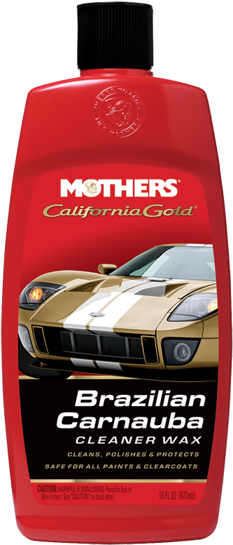 California Gold Brazilian Carnauba Cleaner Wax Liquid - Mothers Brazilian Carnauba Cleaner Wax (800x800), Png Download