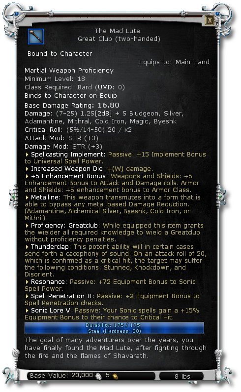 And So The Mad Lute Was Very Loved, And Many People - Ddo (490x794), Png Download