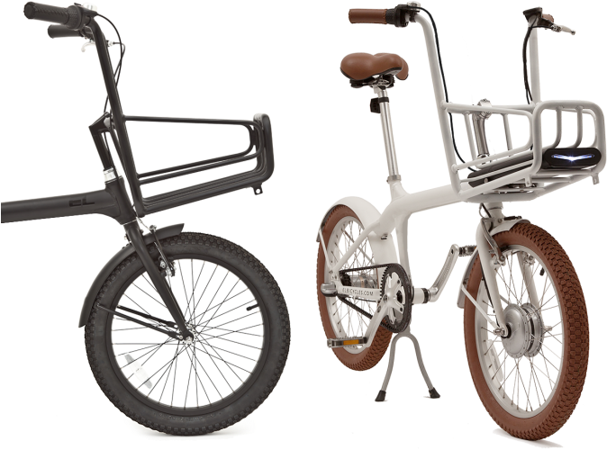 Elbi's Electric Components Can Be Disassembled In Minutes - Bicycle (695x521), Png Download
