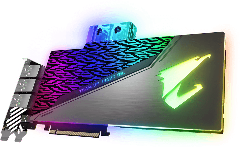 Aorus Geforce Rtx™ 2080 Ti Xtreme Waterforce Wb 11g - Aorus Rtx 2080 Ti Xtreme Waterforce (1000x1000), Png Download