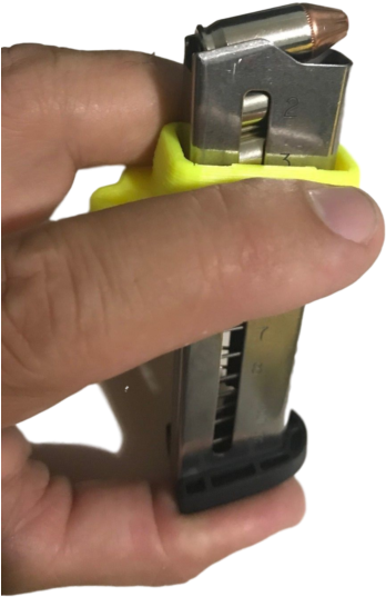 Smith & Wesson M&p 380 Shield Ez Magazine Speed Loader - Gun (480x640), Png Download