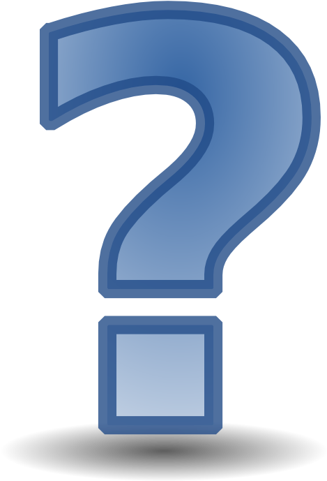 File - Question Mark Icon Blue (720x720), Png Download
