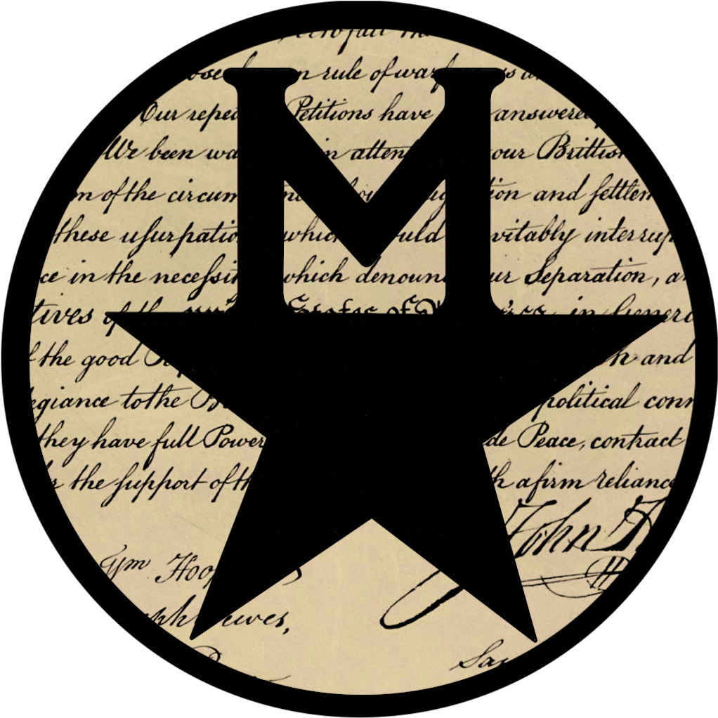 Declaration Of Independence Hamilton Freedom Banner - Yugoslavian Air Force Roundel (1042x1042), Png Download