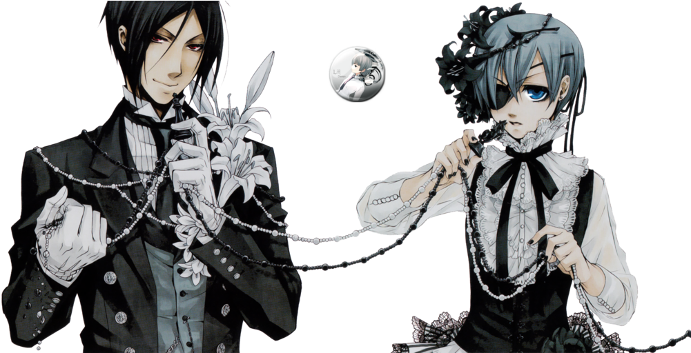 Histoire Black Butler - Black Butler (1024x511), Png Download