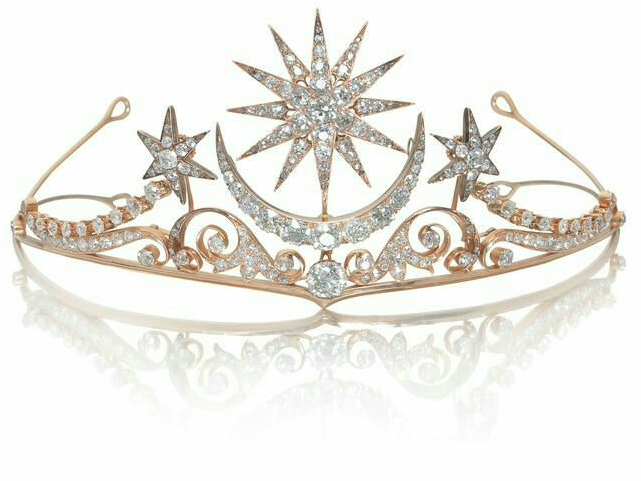Moon And Stars Crown - Sun And Moon Crown (720x720), Png Download