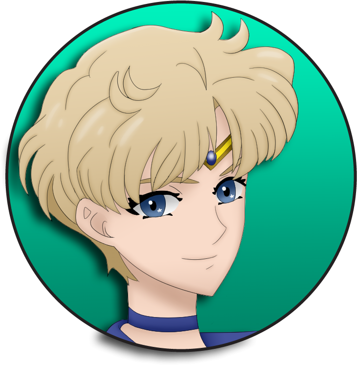 Sailoruranusbutton - Windows Icon (771x900), Png Download