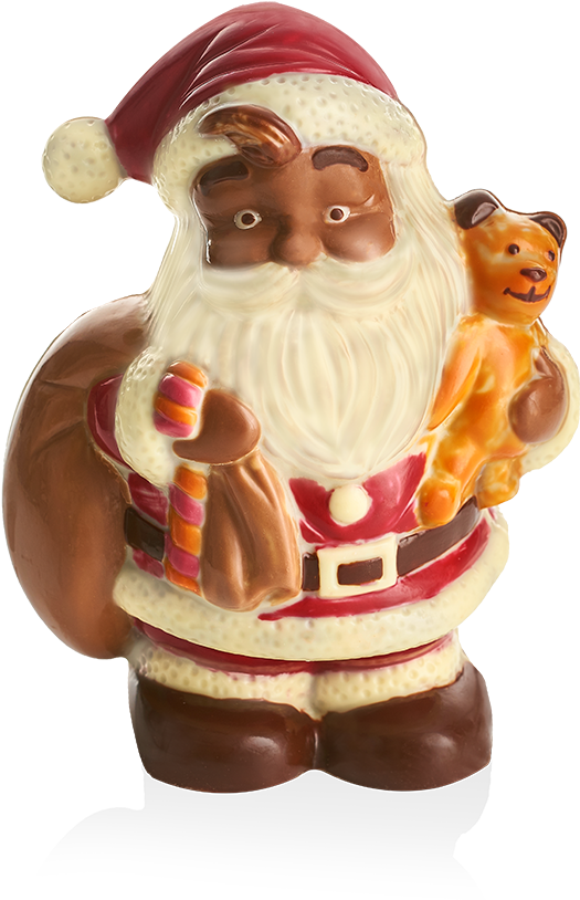 Santa With Teddy - Santa Claus (1024x1024), Png Download