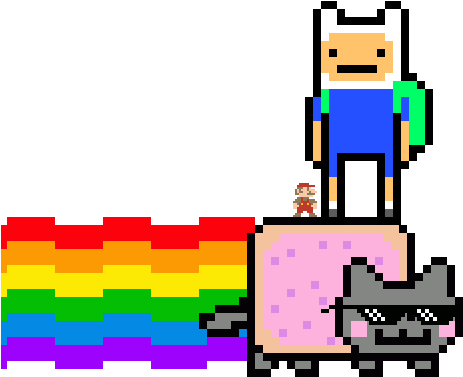 Idk - Nyan Cat (1000x1000), Png Download