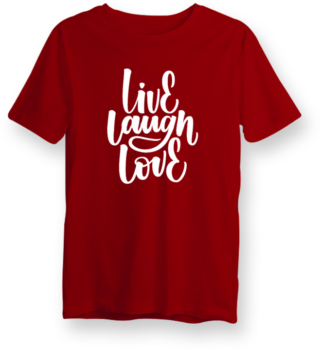 Live Laugh Love Cotton T-shirt - Library Shirt (960x800), Png Download