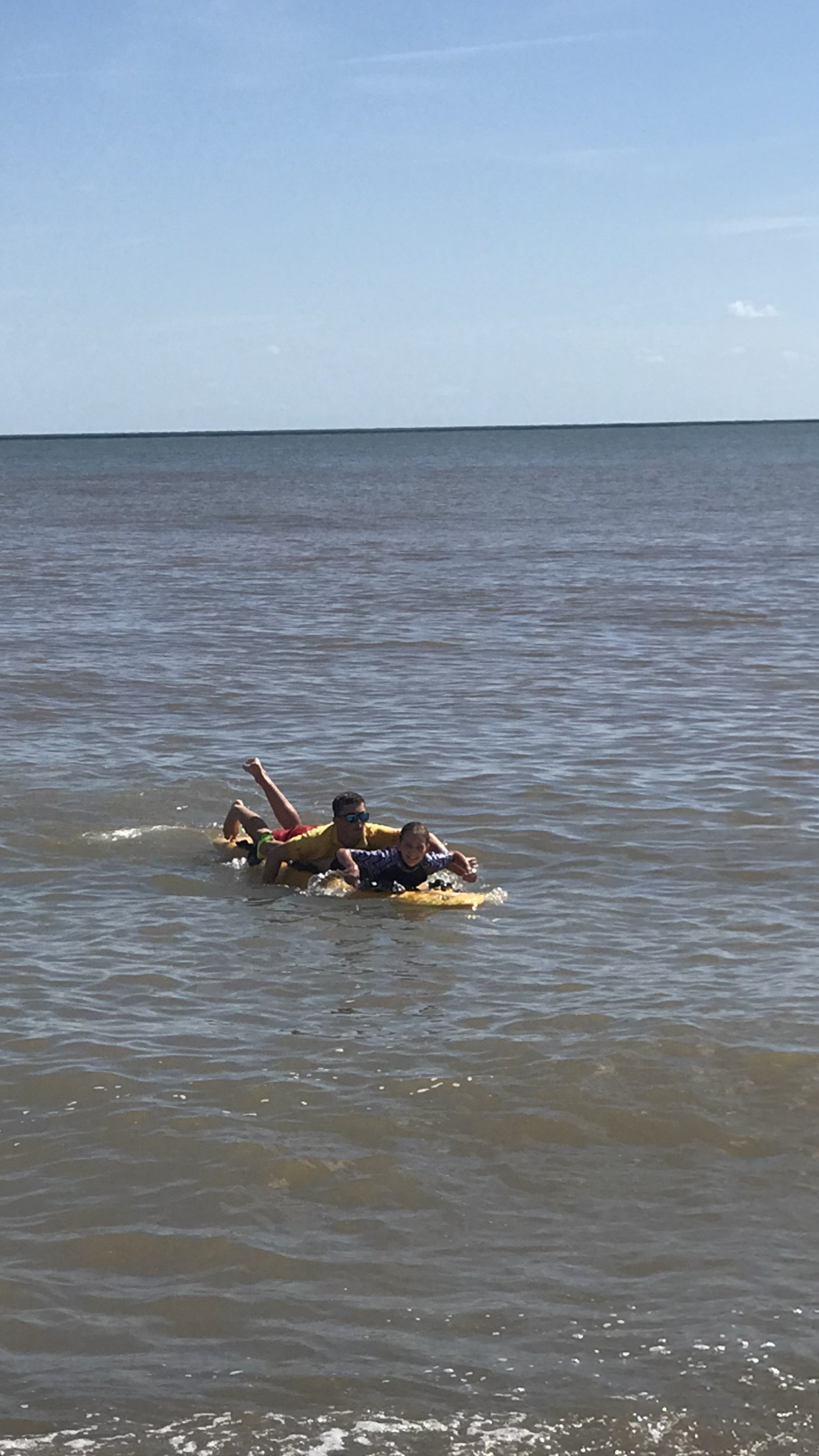 Rnli Lifeguard Harrison Blowers Bringing 11 Year Old - Sea (1242x2208), Png Download