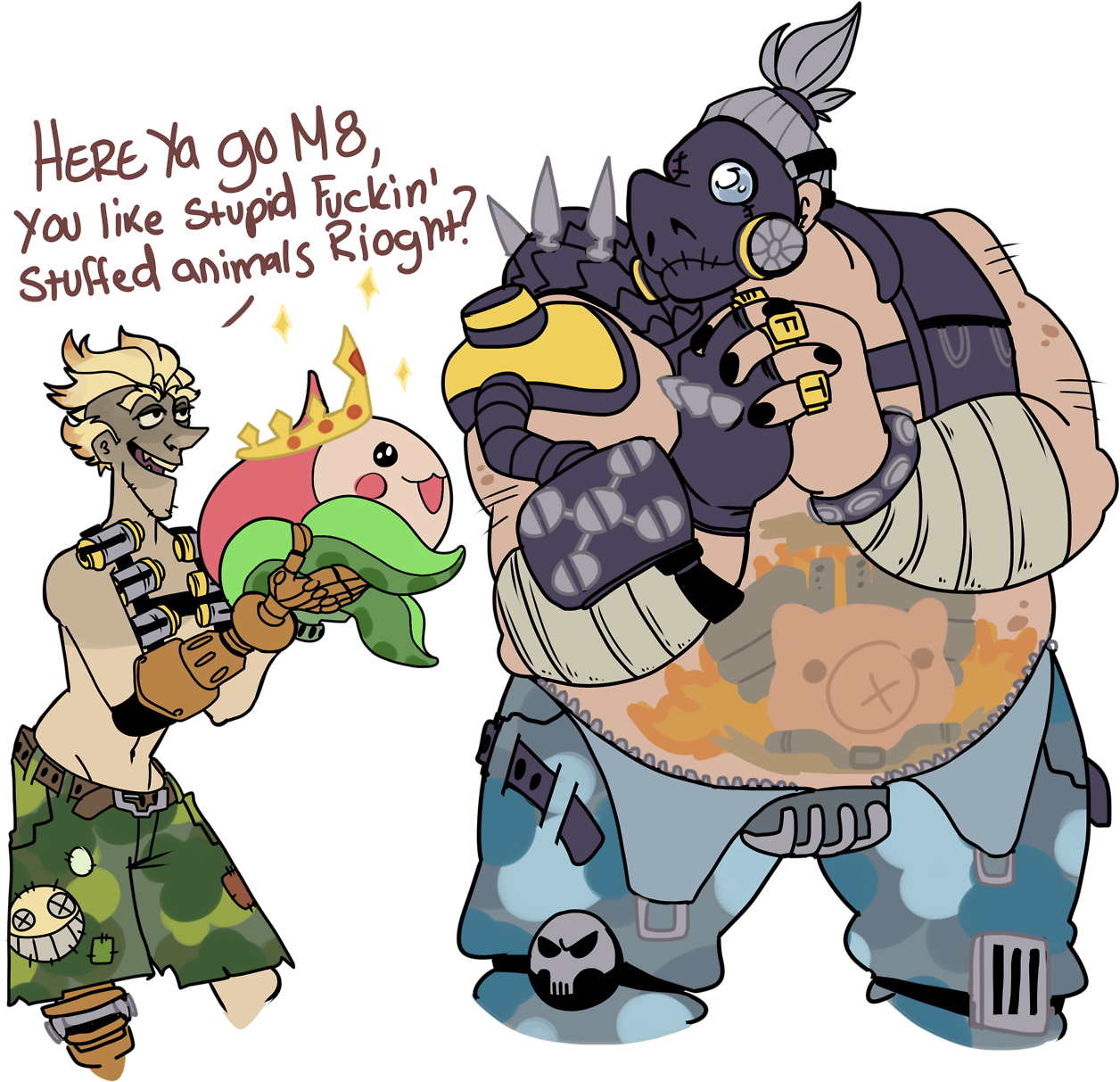 Pachimari Headcanons - Cartoon (1280x1280), Png Download