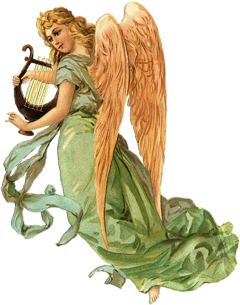 Pin Mary Jacobs On Angels Angel Clipart Victorian Angels - Christmas Angel Victorian Clipart (504x640), Png Download