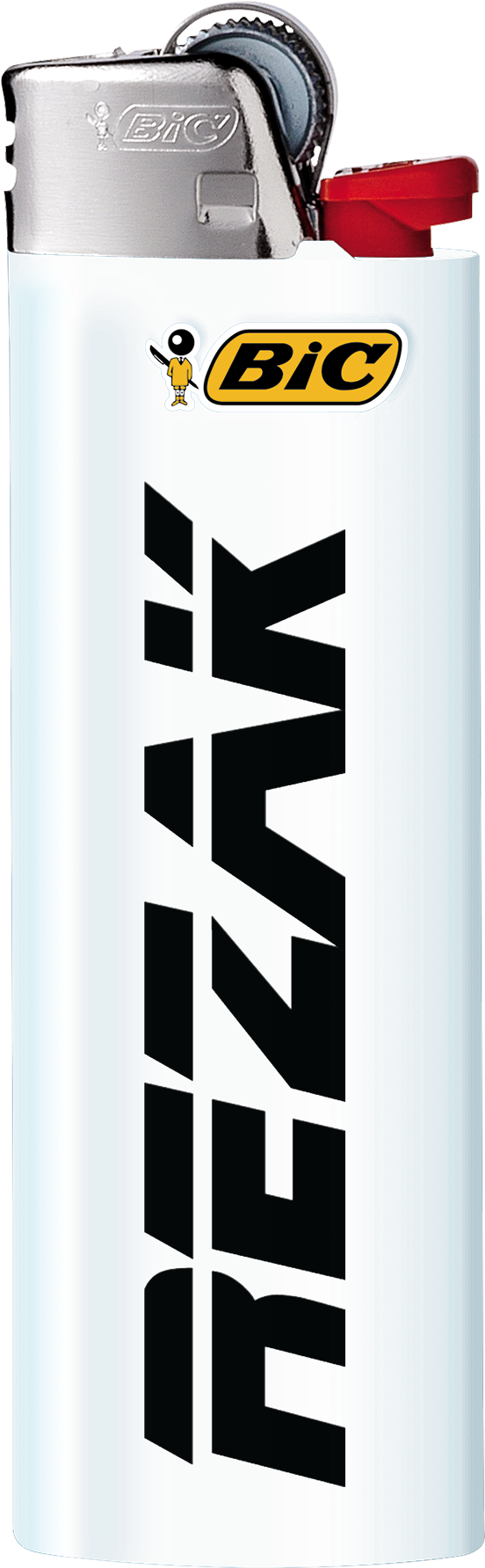 Rezak Bic Lighter - Bic (569x1800), Png Download