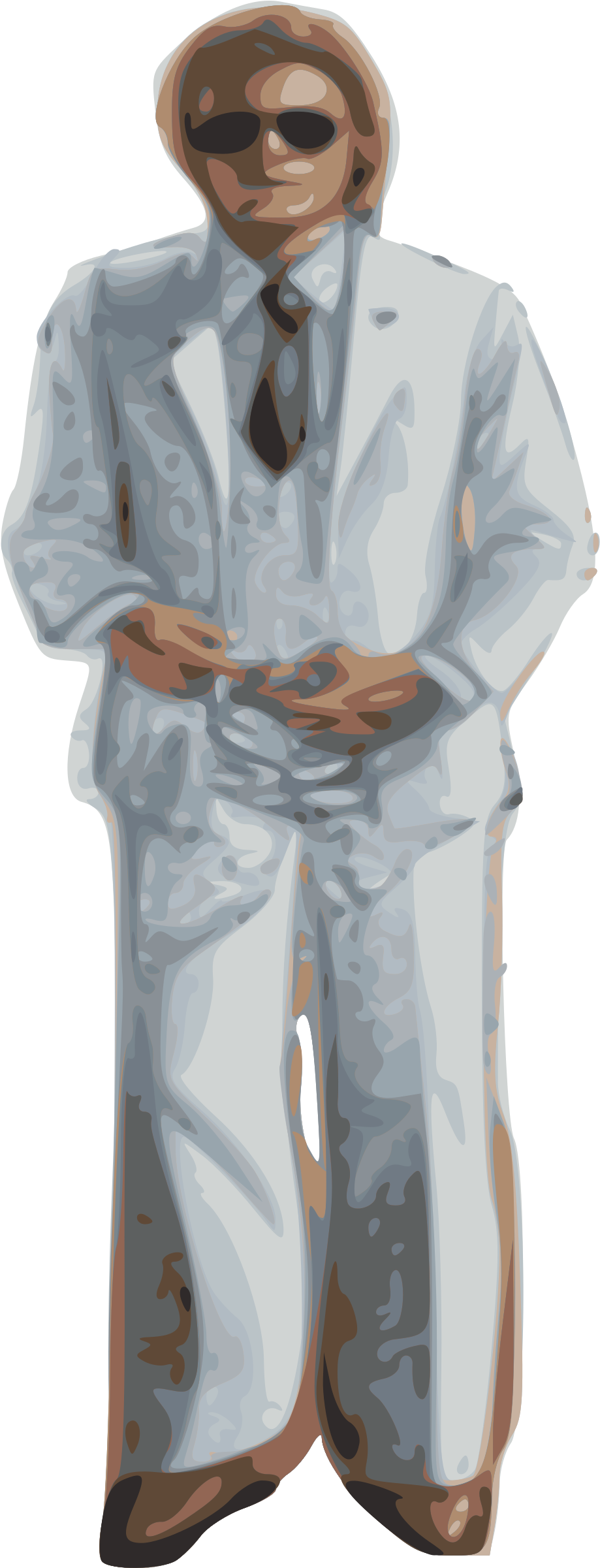 Johnny Hallyday Big Image Png Ⓒ - Formal Wear (973x2400), Png Download