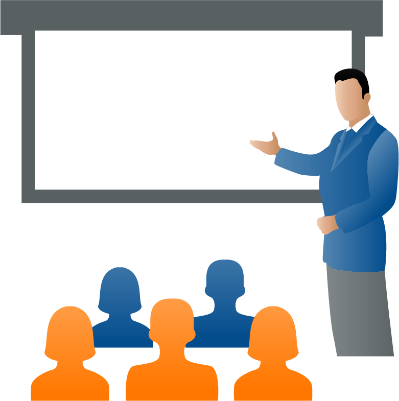Presentation Clipart Discussion - Train The Trainer Clipart (781x785), Png Download
