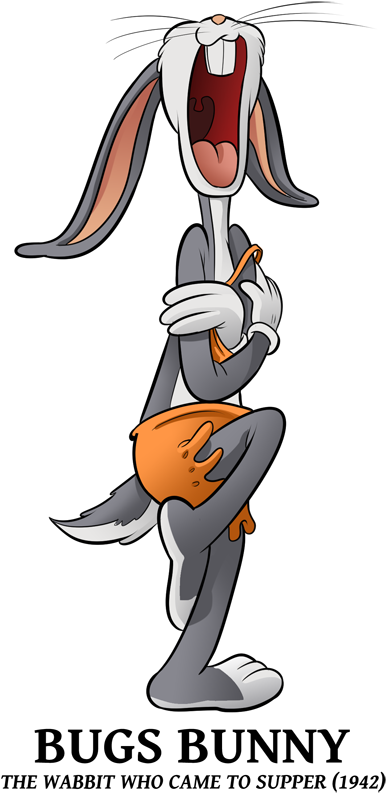 Bugs Bunny By Boscoloandrea - Cartoon (403x800), Png Download