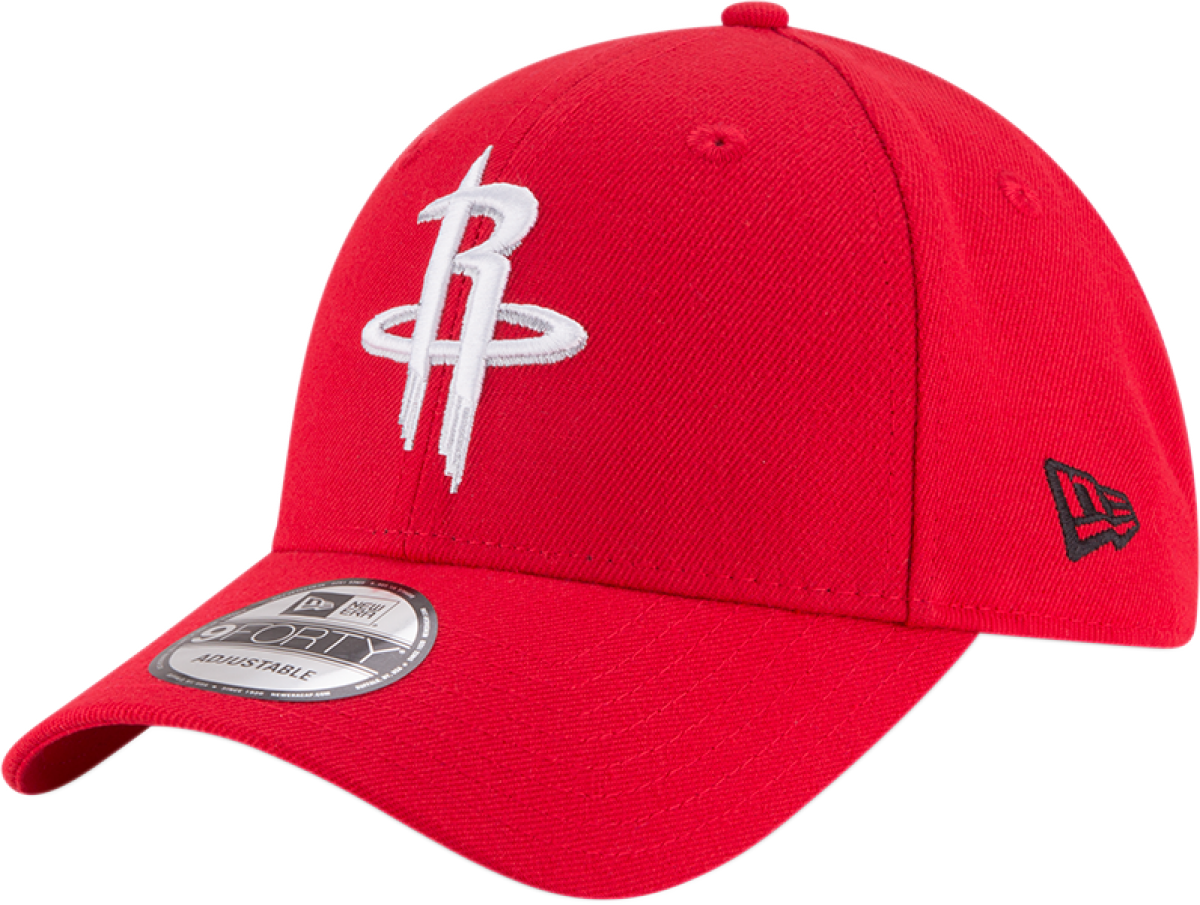 Houston Rockets 9forty Adjustable Nba The League Red/white - New Era Rockets Cap (1200x905), Png Download