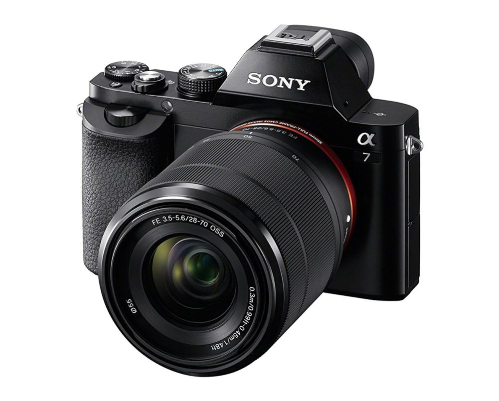 Sony A7 Full Frame Mirrorless Digital Camera With 28 - Sony Alpha 7 Rs (1000x1000), Png Download
