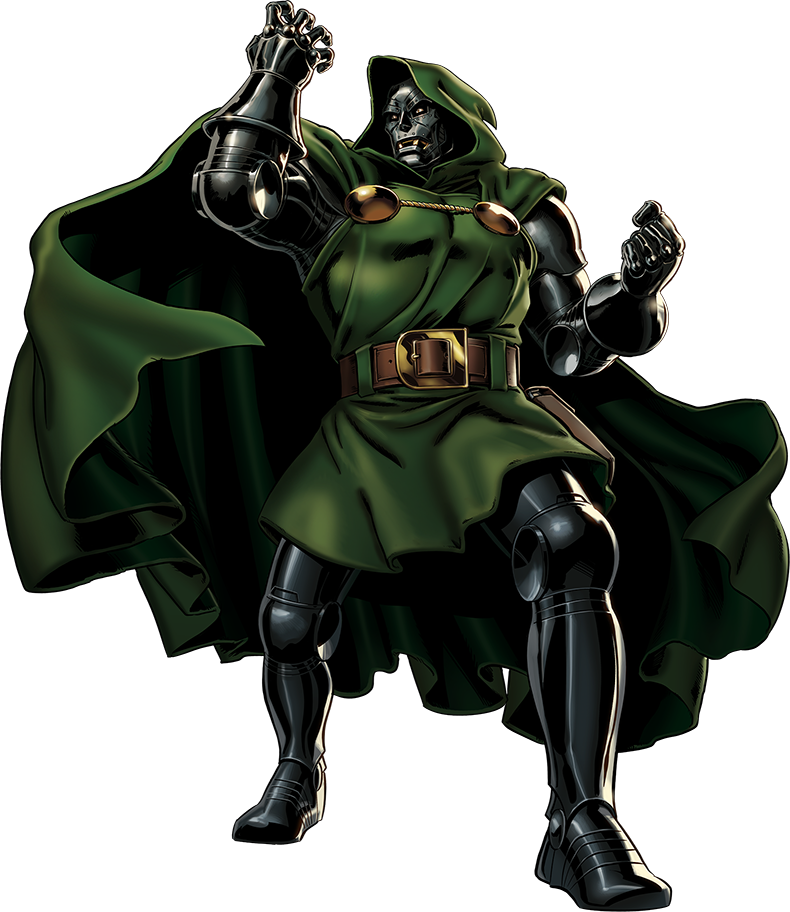 Photo Doctor Doom Portrait Art Mirror Zpsjytvytq3 - Dr Doom Vs Ganon (790x912), Png Download