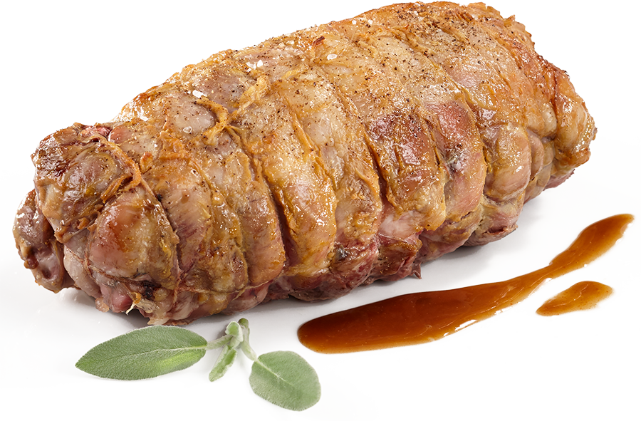 Download Lamb Shoulder Roast With Dijon Mustard, Sage And Rosemary