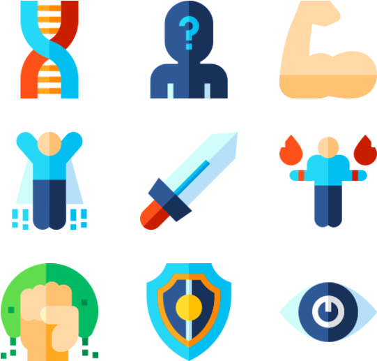 Superhero (600x564), Png Download