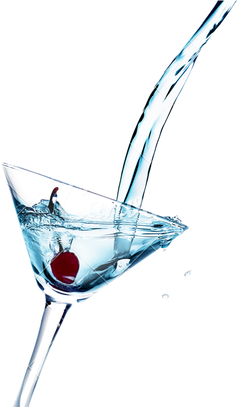 Martini Splash Png - Martini Glass (533x800), Png Download