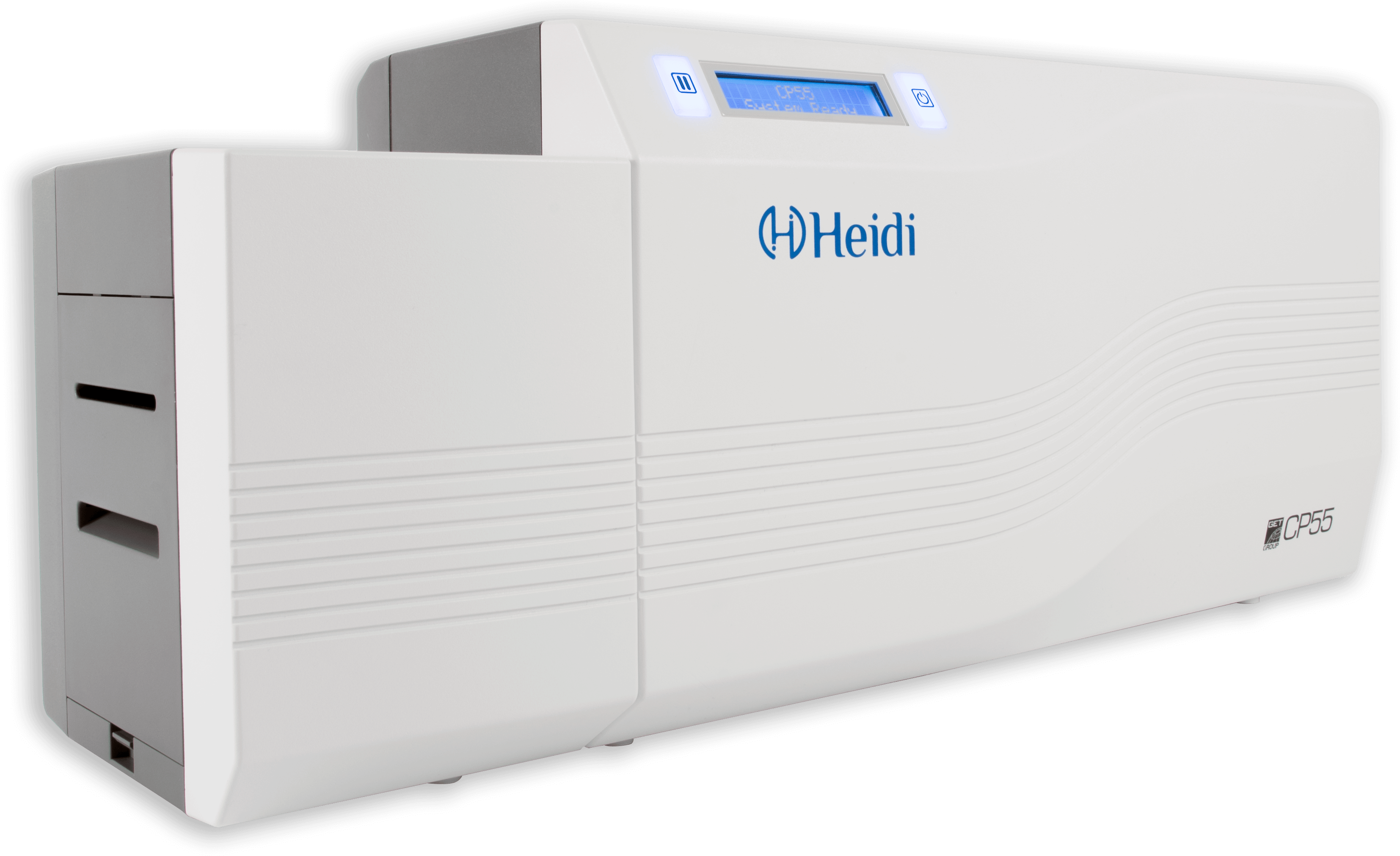 Heidi Cp 55 -d Double Side Id Card Printer - Printer (3473x2134), Png Download