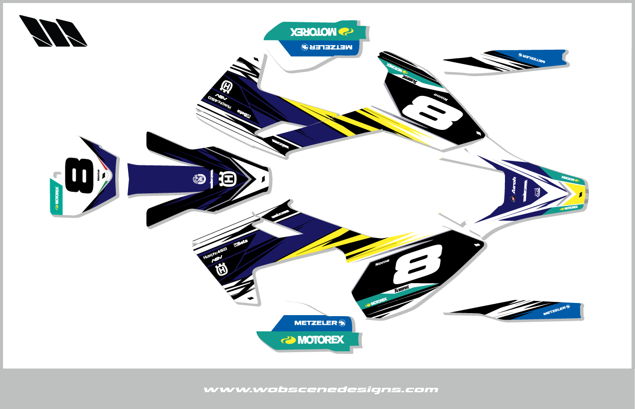 Husqvarna Isolation Adhesive Kit - Grafiche Fluo Husqvarna (1250x806), Png Download
