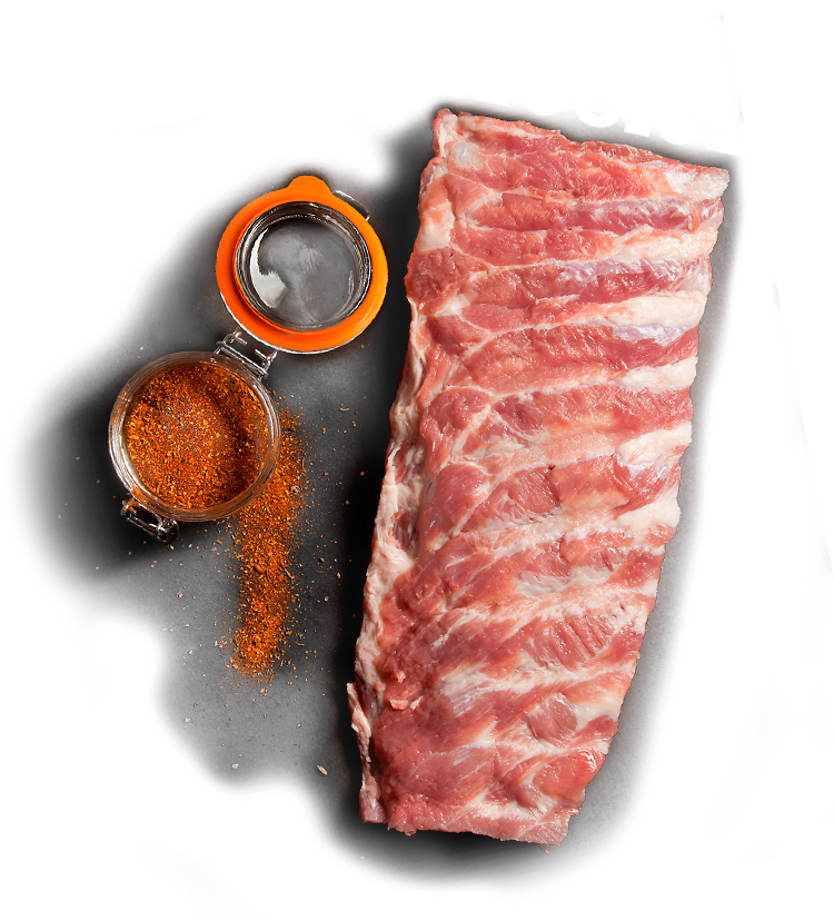 Bbq Ribs Png - Charcuterie (790x860), Png Download