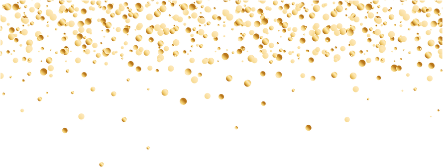 Confetti2 - Orange (889x635), Png Download