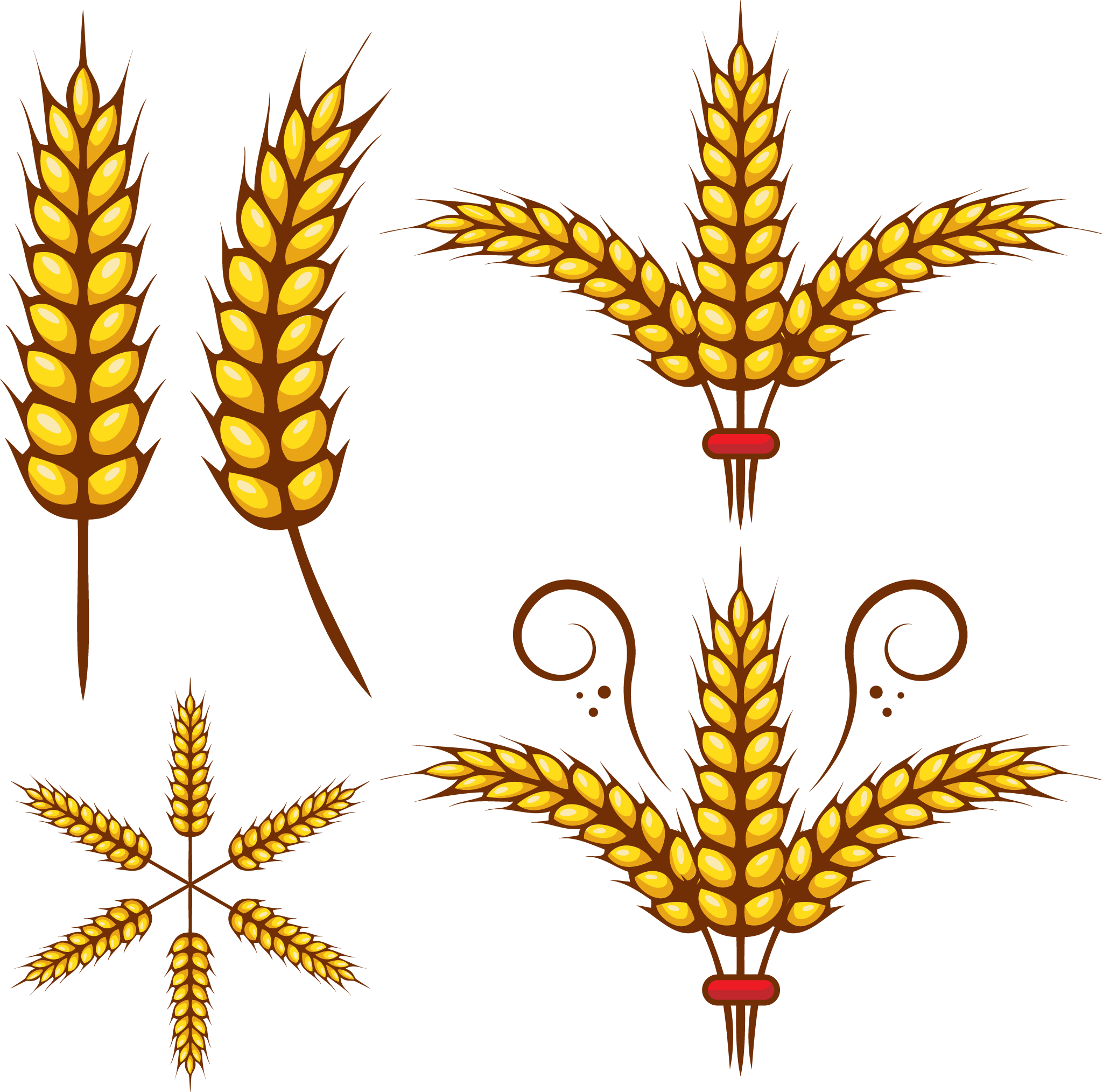 Grains Clipart Animated - Vector Graphics (2049x2028), Png Download