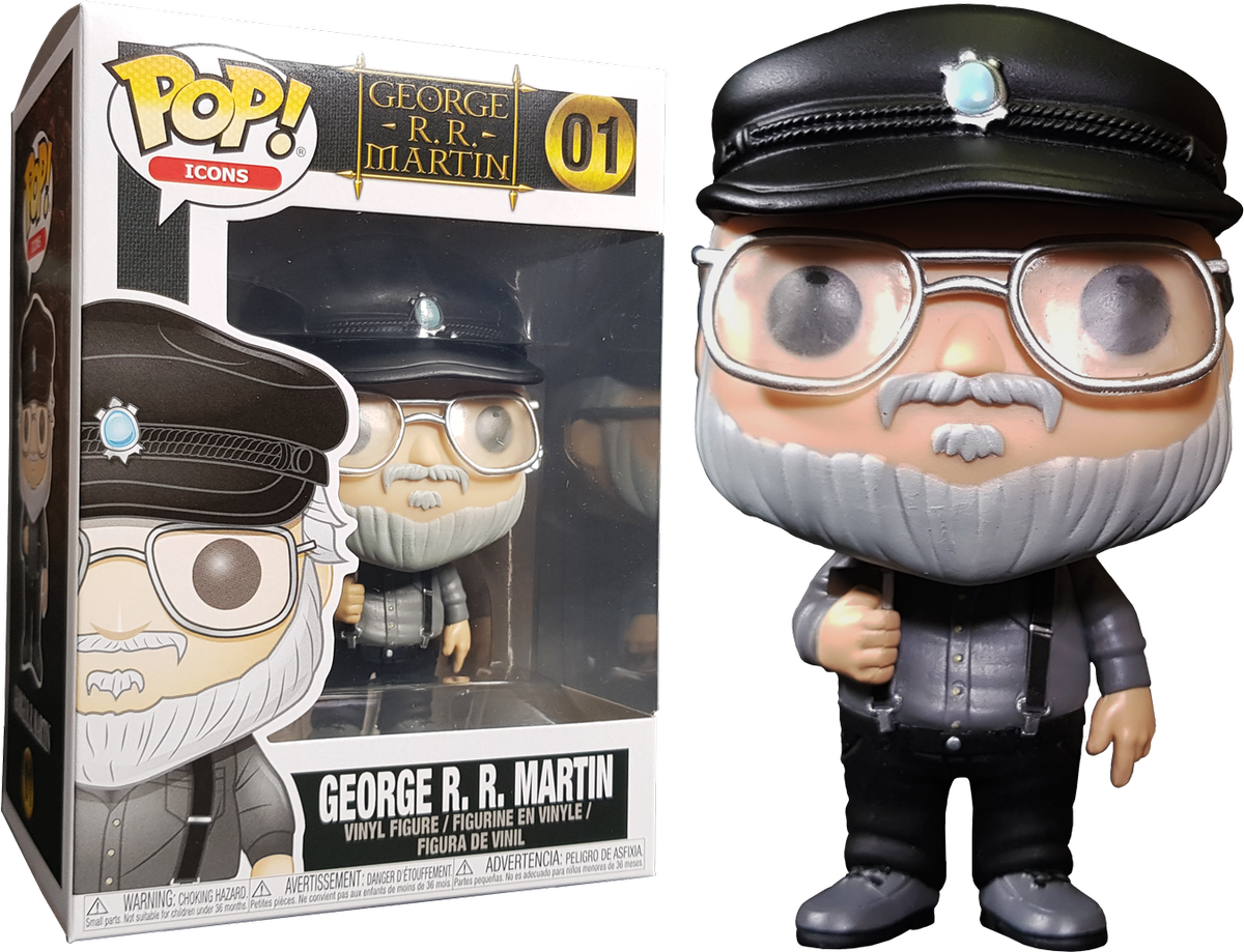 Funko Pop News - George Rr Martin Funko (1200x919), Png Download
