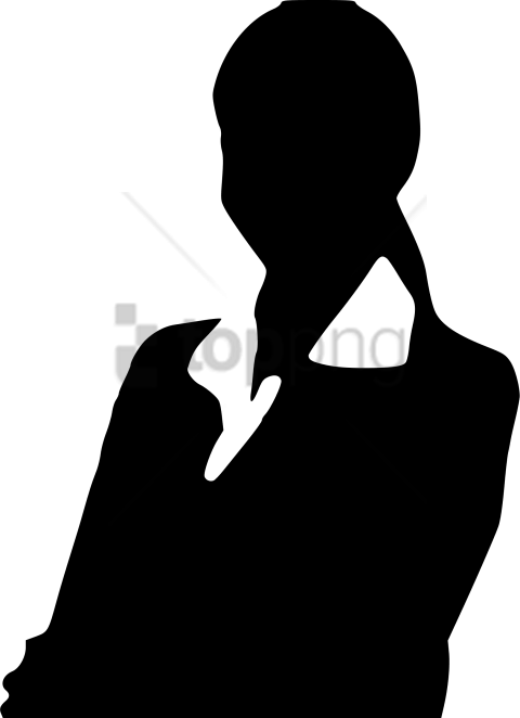 Free Png Woman Shadow Png Image With Transparent Background - Professional Woman Silhouette (480x662), Png Download