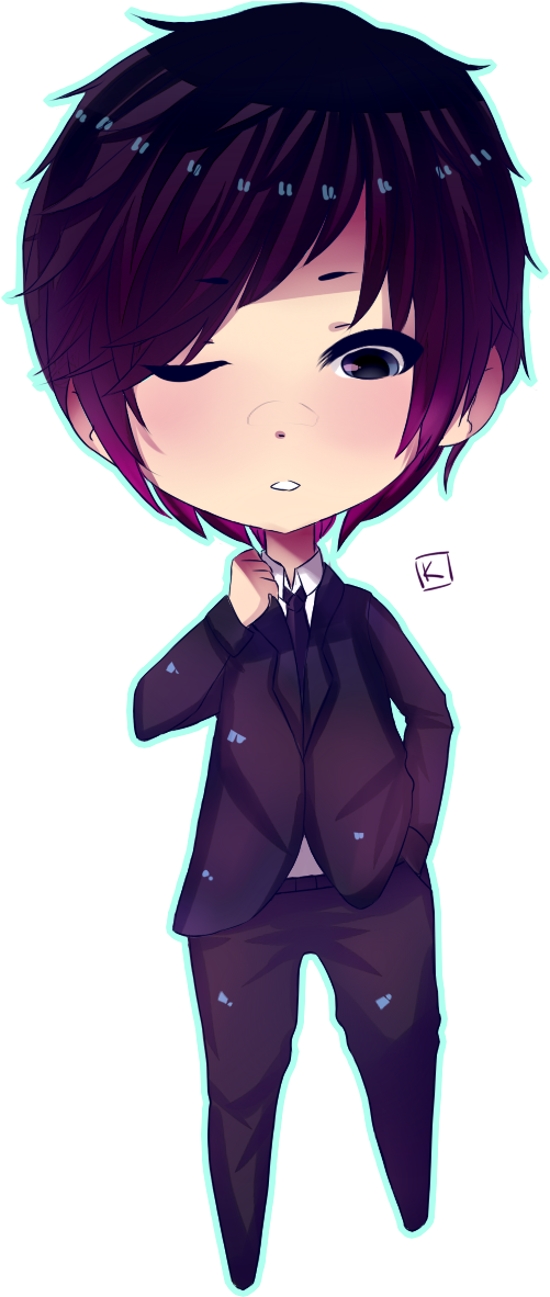 Cute Anime Boy Transparent Clipart Free Download Ya - Chibi Cute Anime Boy (953x1200), Png Download