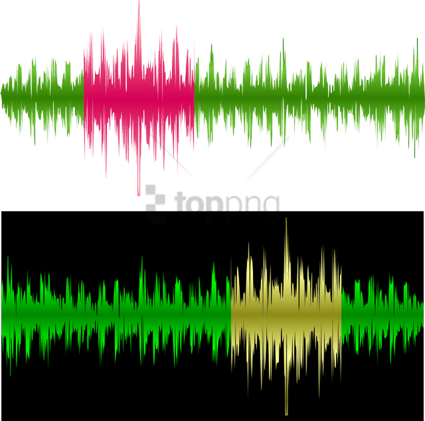 Free Png Music Waves Vector Png Png Image With Transparent - Clip Art Recording (850x843), Png Download