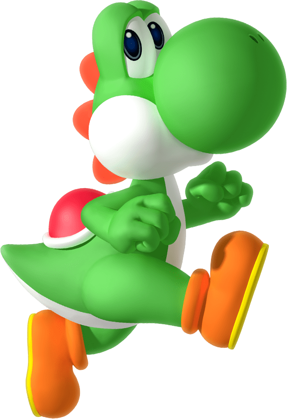 Super Mario Run Nintendo Nintendo Logo Neon - Yoshi Mario (585x853), Png Download