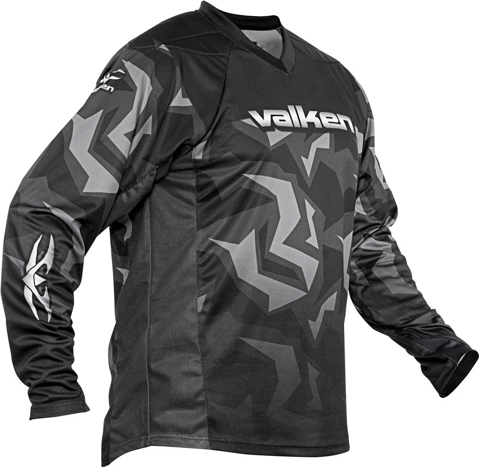 Paintball Jersey Black And White (1000x1000), Png Download