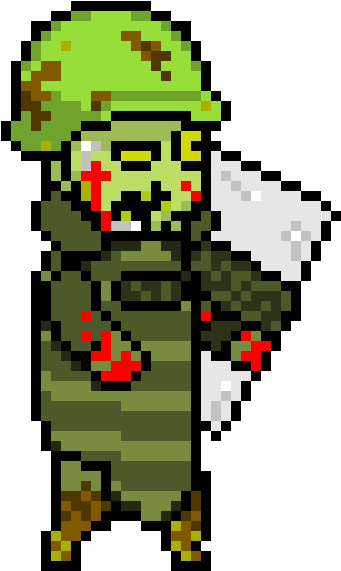 Anti-riot Zombie - Illustration (710x650), Png Download